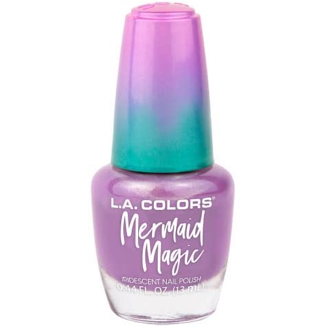 Embrace the Mermaid Trend with La Colors Mermaid Magic Swatches